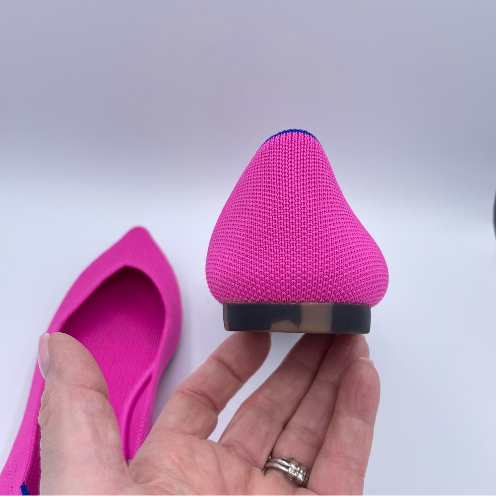 Rothy’s The Point II Flats 10 Pink - Picture 12 of 16